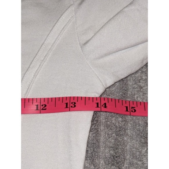 MANGOPop White Bodysuit Square Neck Long Sleeve Top Fitted Corset Detail‎ S NWT - Picture 8 of 9